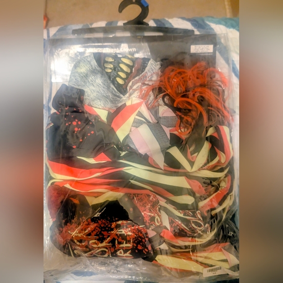 Spirit Glow-in-the-Dark Clown Costume for Kids - Picture 5 of 5